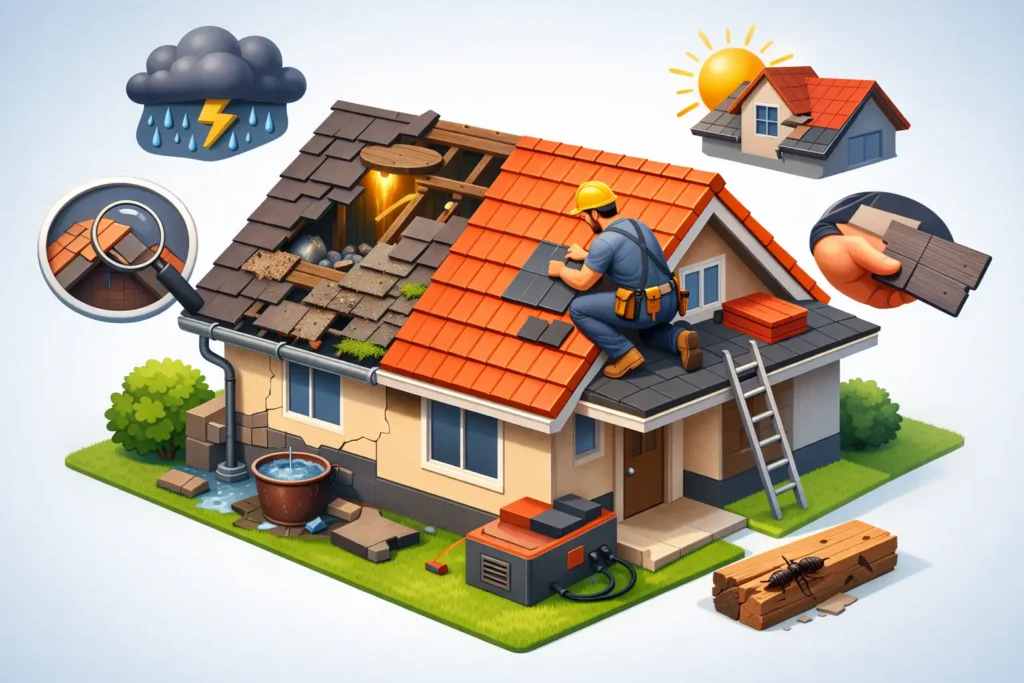 9 Signs You Need Roof Replacement