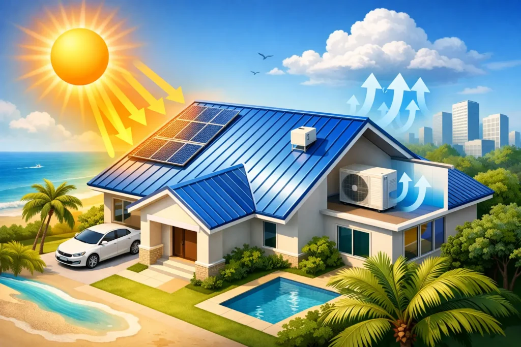 Metal Roof Energy Savings in Florida