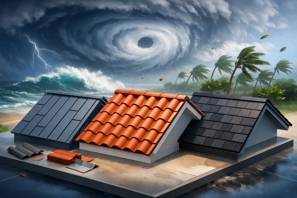 Best Roofing Materials for Hurricanes