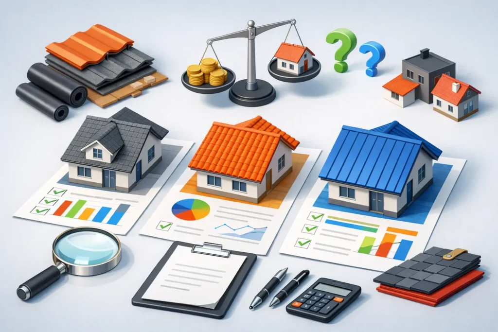 How to Compare Roofing Quotes Without Guesswork