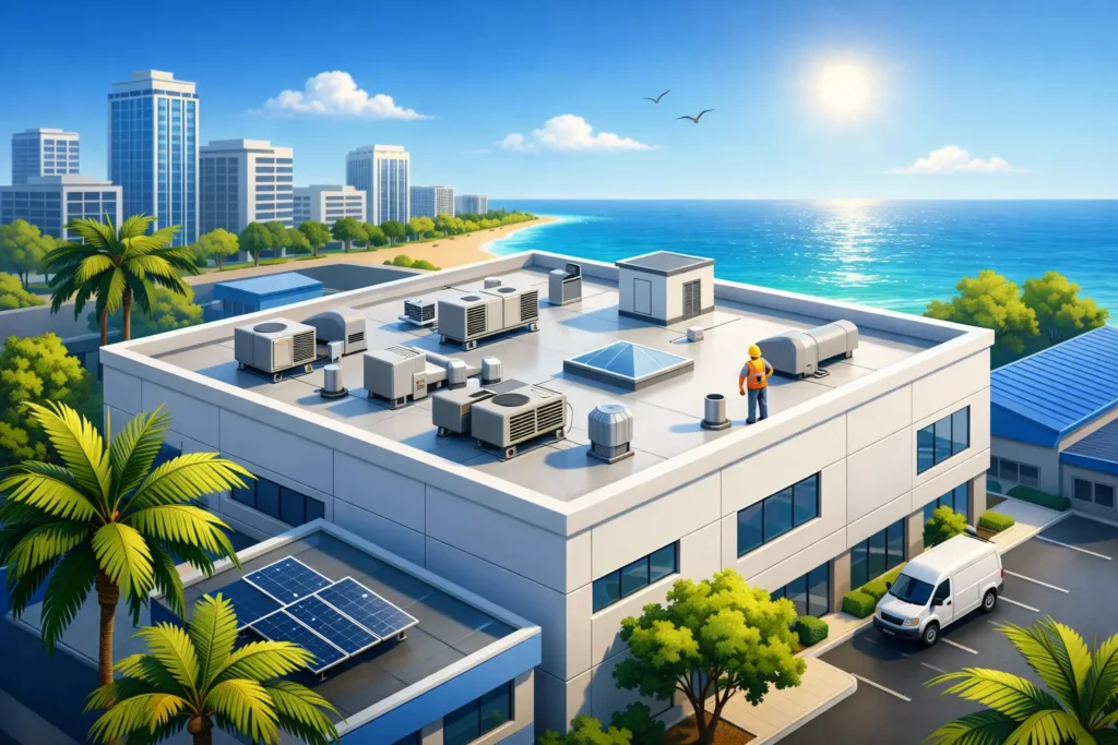 Commercial Flat Roofing Guide for Florida Buildings