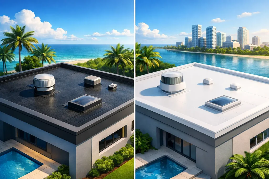 Modified Bitumen Versus TPO Roofs in Florida
