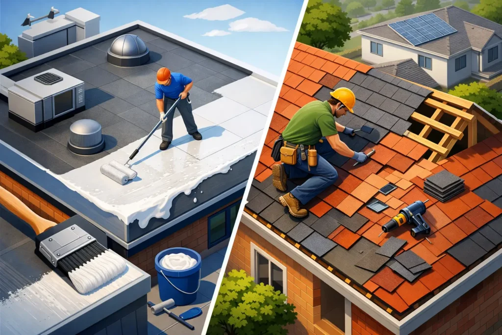 Roof Coating Versus Replacement: Which Fits?
