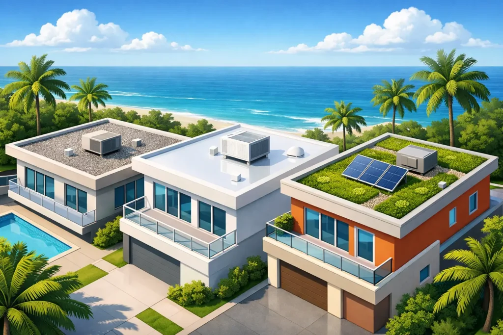 Best Flat Roofing Systems for Florida Properties