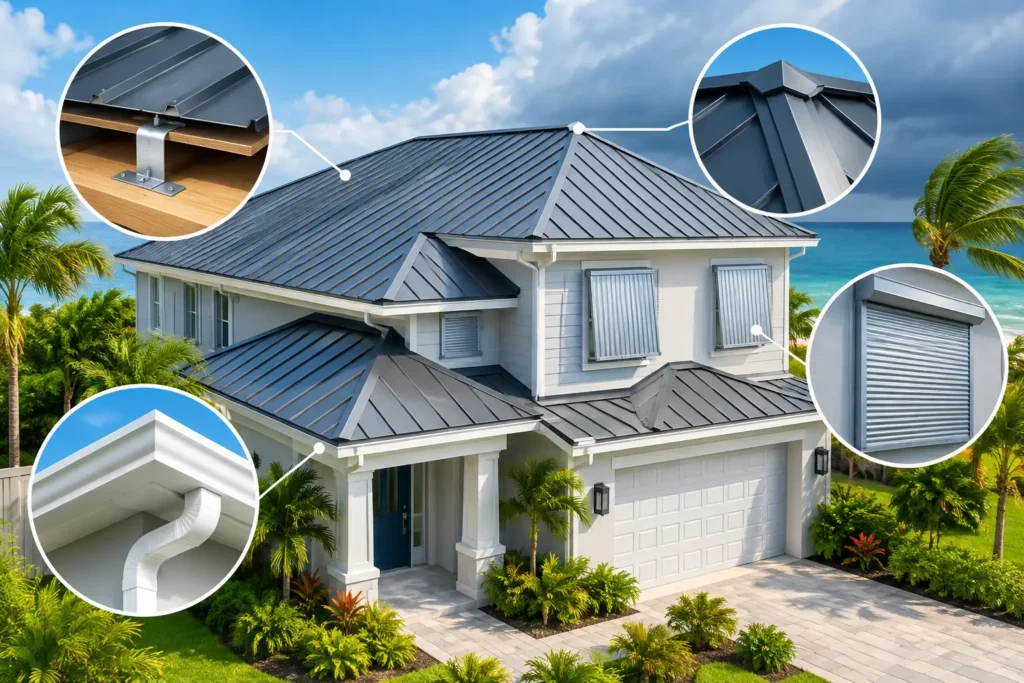 Best Hurricane Roofing Features for Florida Homes