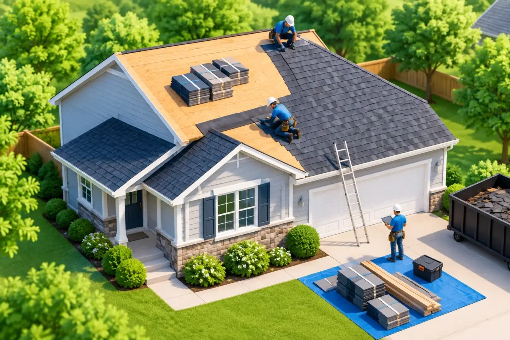 How to Prepare for Reroofing at Your Home