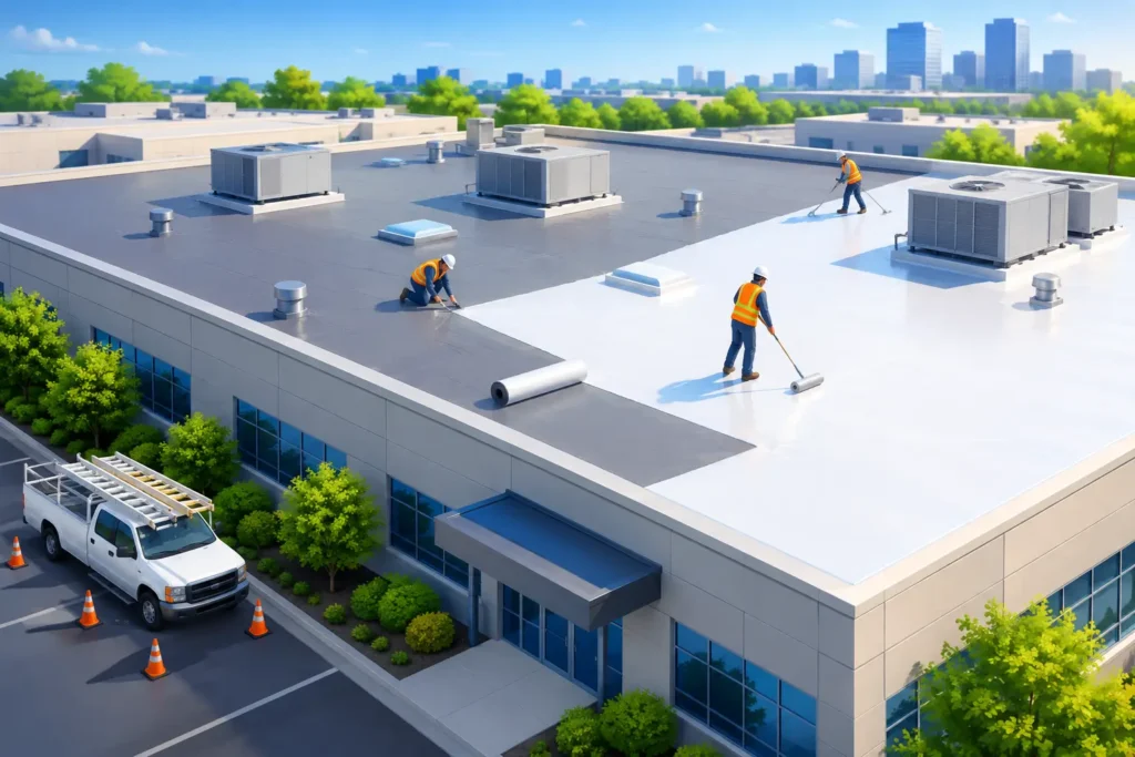 How to Reduce Commercial Roofing Downtime